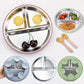 Assiette bébé antidérapante en acier 304 – Vaisselle d'alimentation sûre