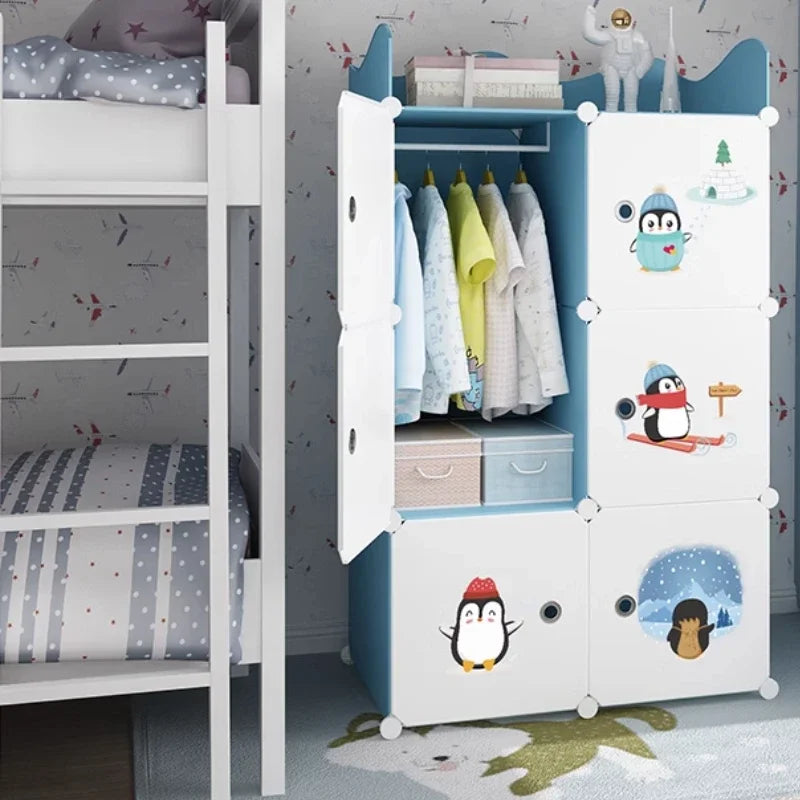 Rangement pour chambre de fille – Armoire et organisateur pour bébé