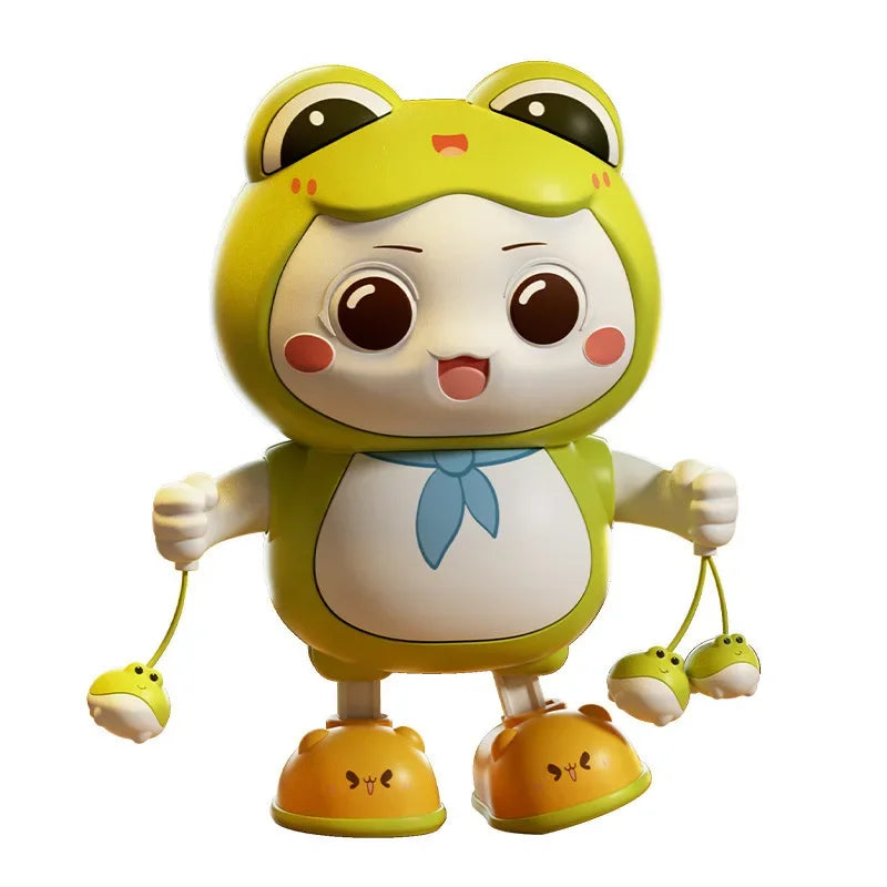 Grenouille dansante électrique – Lumières, musique et amusement sur le ventre !