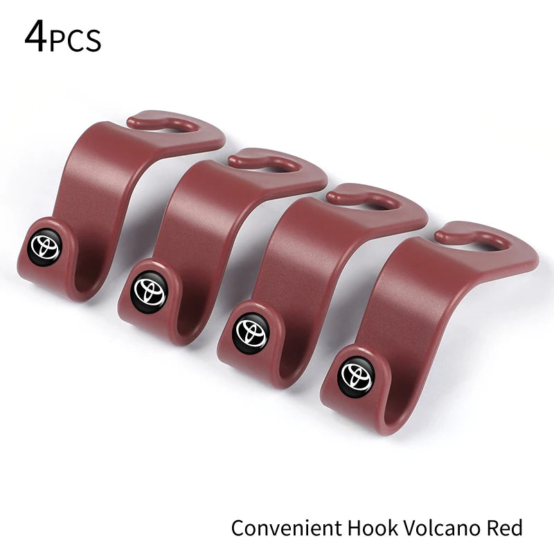 Car Logo Seat Hook – Organizer for Back of Toyota Seats