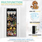 Black Hanging Toy Organizer – Over-Door Storage for Stuffed Animals