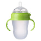 Silicone Nano Baby Bottle – 150/250ml, Handle, Anti-Choking, for 0–9 Months