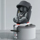 Child Safety Car Seat 0-12Y | 360° Rotation, ISOFIX Steel Interface
