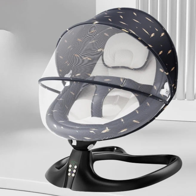 Electric Baby Swing – Soothing Cradle for Newborns