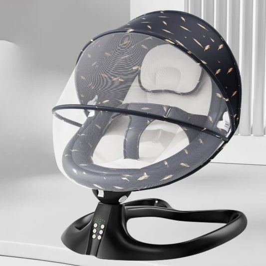 Electric Baby Swing – Soothing Cradle for Newborns