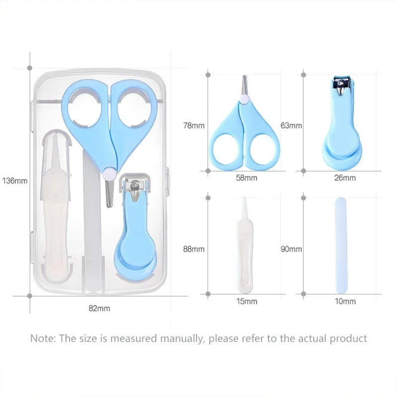 Newborn Baby Care Kit – Grooming Tools, Nail Clippers & Scissors