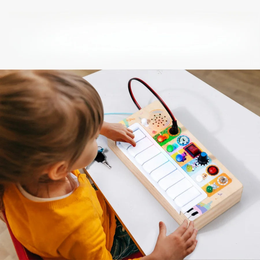 Jouet musical LED Montessori – Apprendre en jouant !