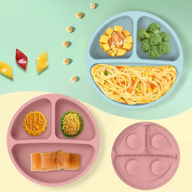 Kit d'alimentation pour bébé – Assiette à ventouse, tasse et couverts