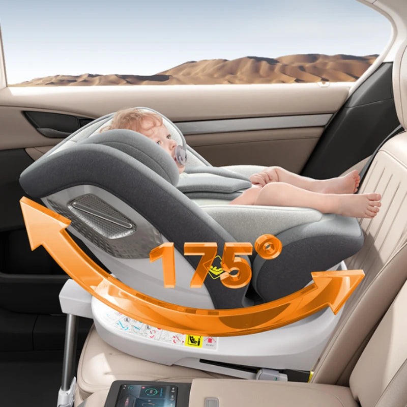 I-Size Infant & Kids Car Seat | ISOFIX Safety for 0-12Y