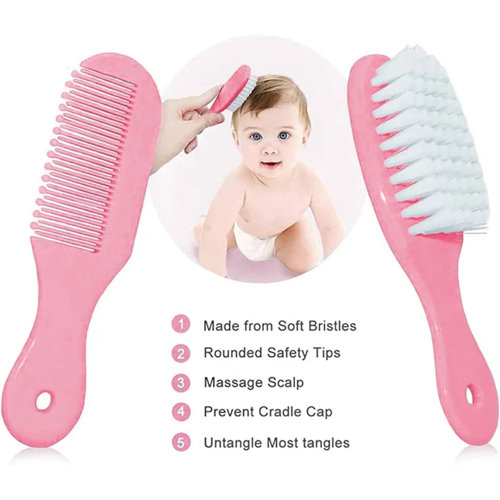 Baby Care Kit – Hair Brush, Nail Clippers & Safety Essentials