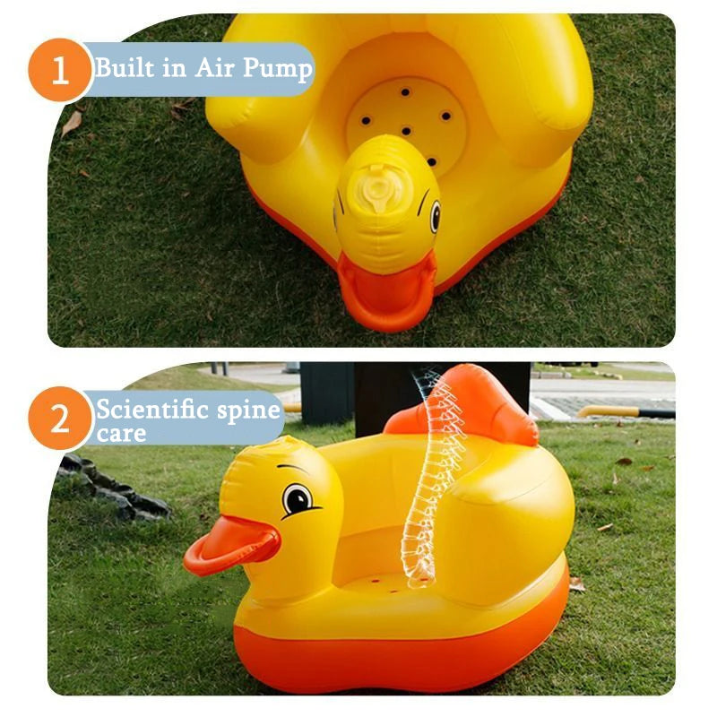 Chaise haute pour bébé avec plateau, baignoire et douche pour tout-petits