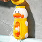 Ensemble de jouets de bain amusants – Roue à eau en forme de canard avec ventouses puissantes pour enfants