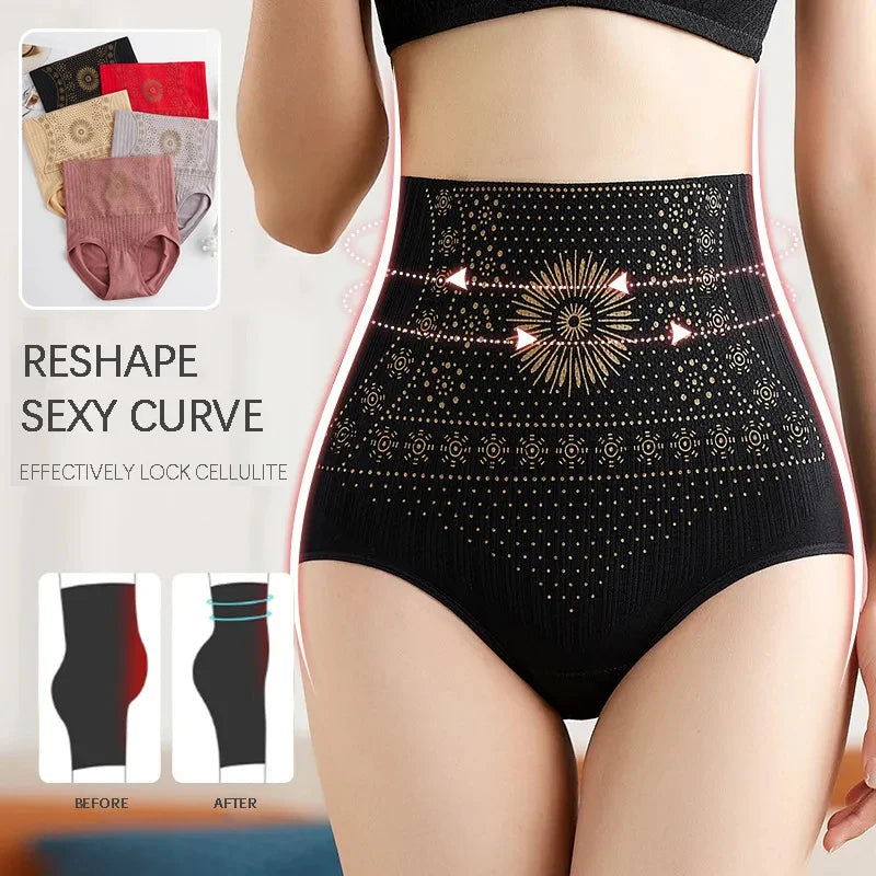 Culotte gainante respirante | Sous-vêtements amincissants post-partum sans coutures
