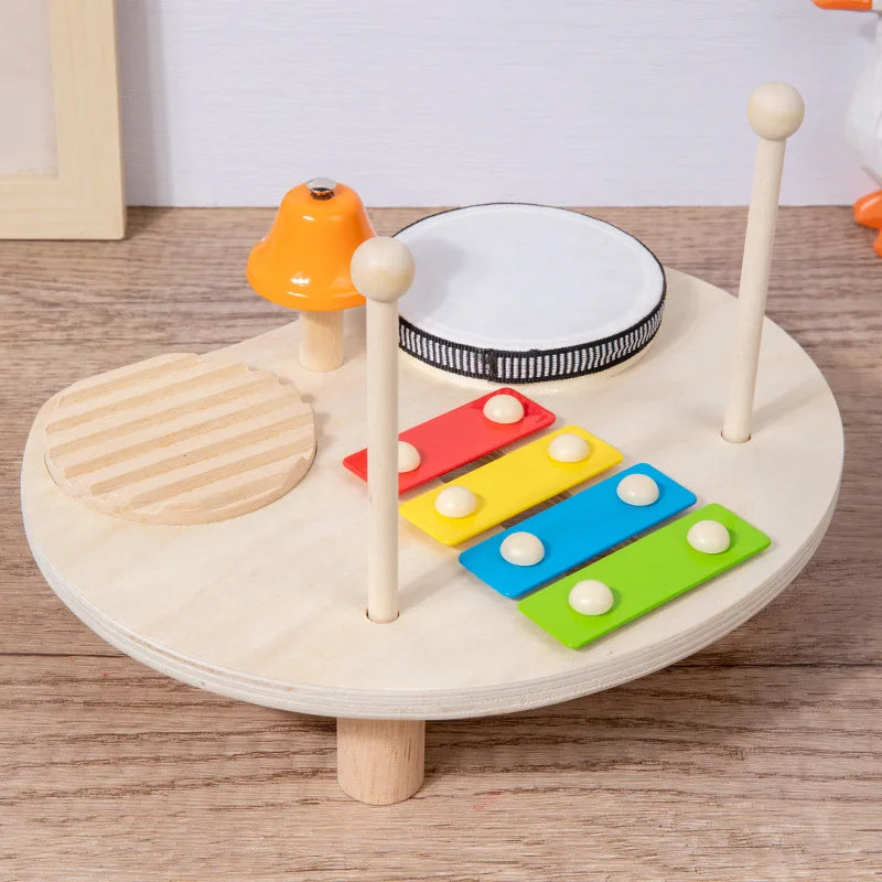 Wooden Music Toy – Drum, Play & Learn!