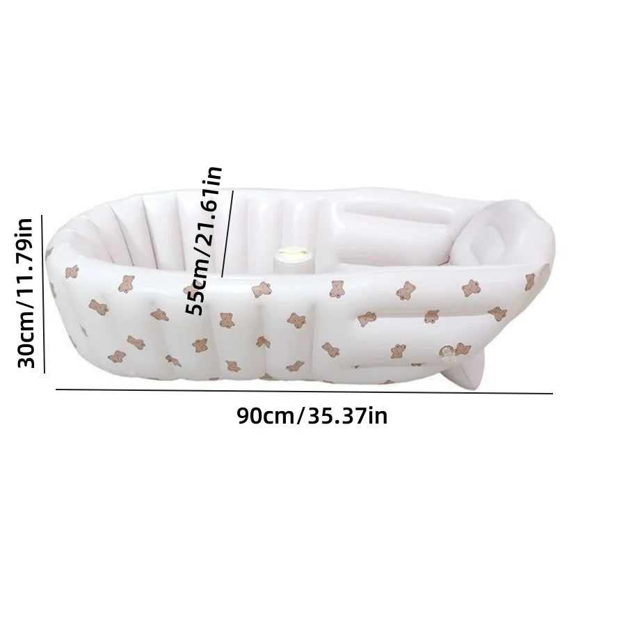 Baignoire pliable pour enfants – Gonflable et facile à utiliser