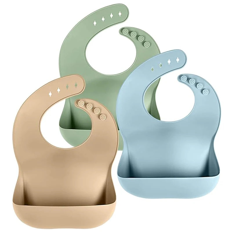 Infant Eating Bib – Pocket Bib for Saliva & Food Spills