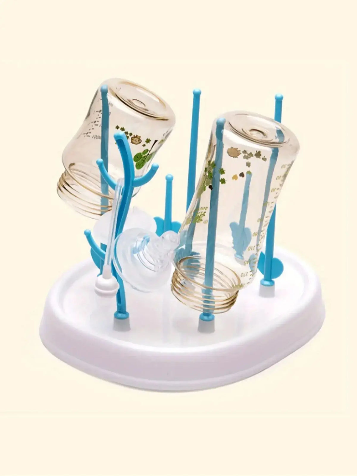 Baby Bottle Holder & Dryer – Detachable Tree-Style Draining Rack