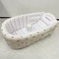 Inflatable Baby Bathtub & Chair – Portable Toddler Seat with Back Support