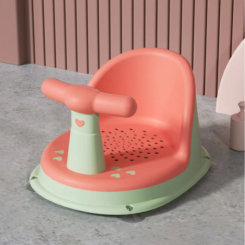 Siège de bain pour bébé – Support de douche réglable pour jeunes enfants