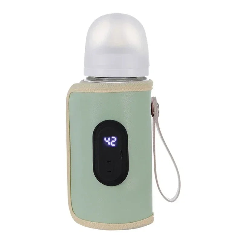 Portable Infant Bottle Warmer | Insulated Sleeve for Milk on the Go