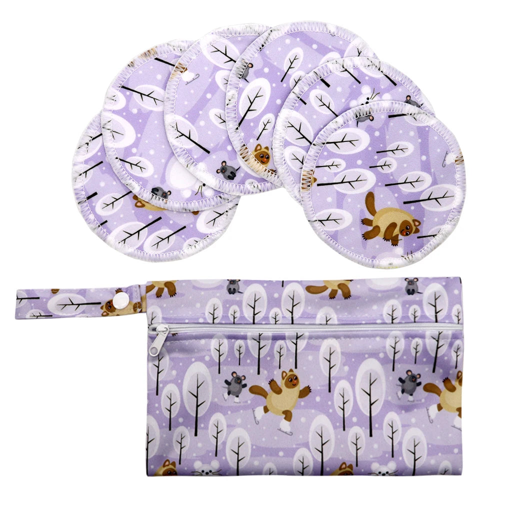 Breastfeeding Pads – Recycled Polyester, Absorbent & Reusable