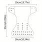 Couches lavables à poche réutilisables – Lot de 4, imperméables avec doublure en suédine