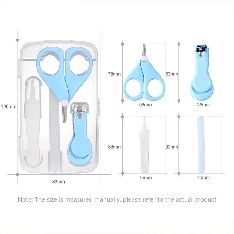 Newborn Baby Care Kit – Nail Clippers, Scissors & Grooming Tools