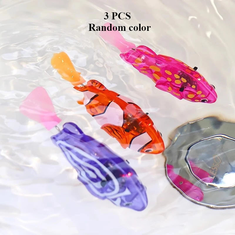 Poisson nageur interactif – Lumières et amusement aquatique !