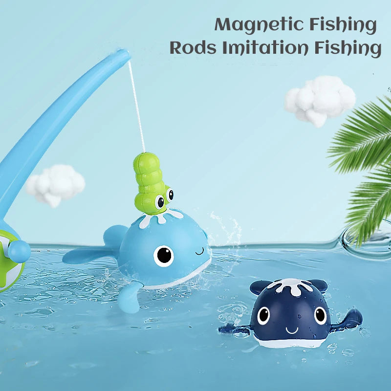 Interactive Baby Bath Toys – Pool & Water Play Animal Fishing Set