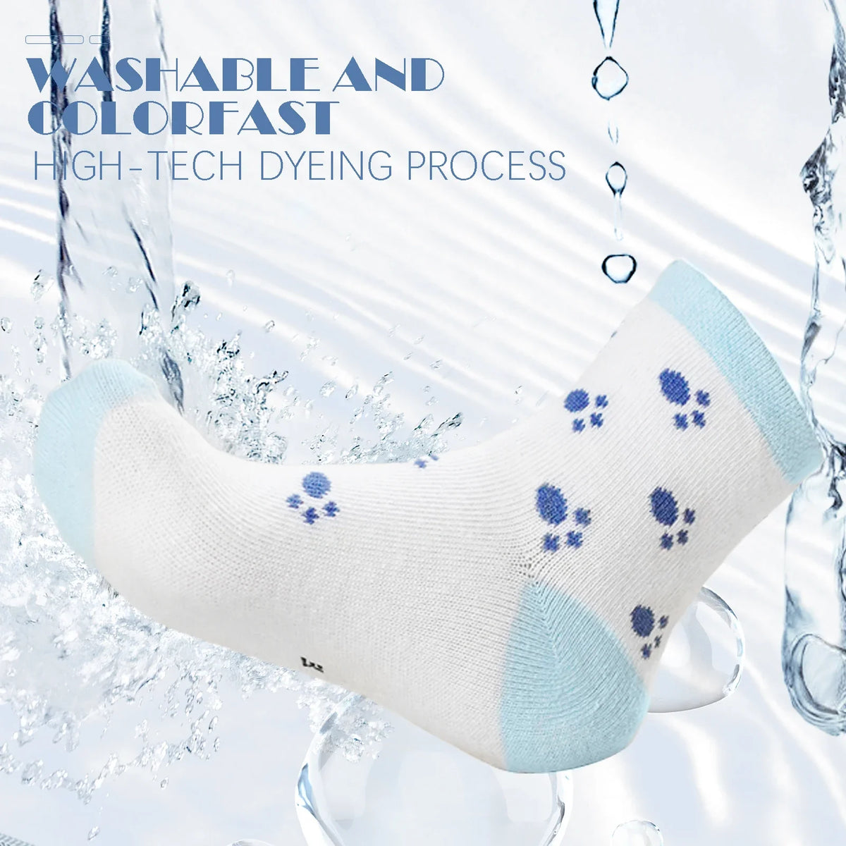 Chaussettes bébé en coton doux