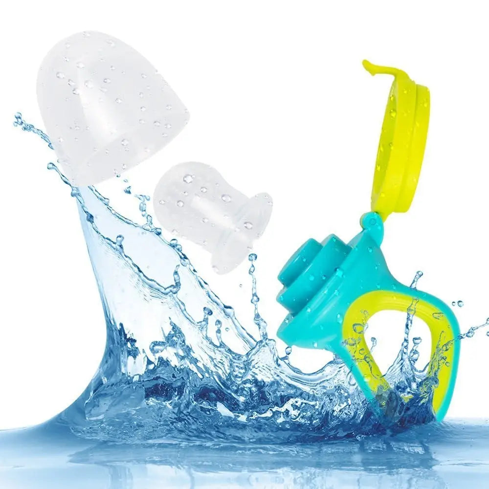 Gourde à presser pour bébé | Cuillère en silicone pour biberon facile à utiliser