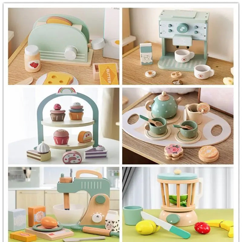 Wooden Tea Party Set for Girls!