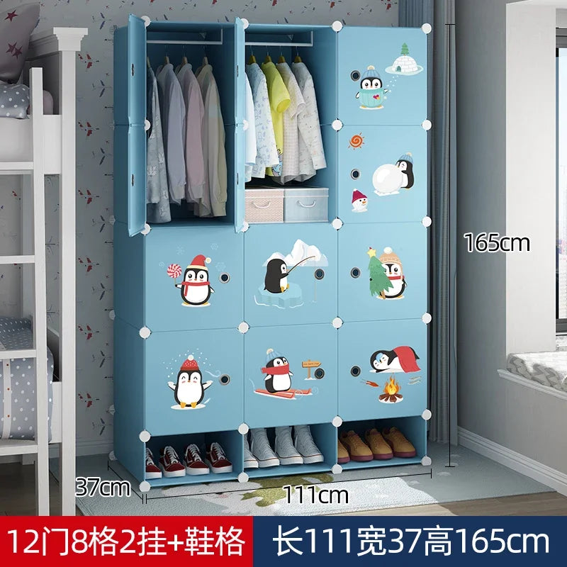Rangement pour chambre de fille – Armoire et organisateur pour bébé