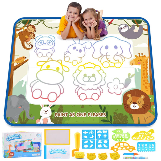 Water Drawing Doodle Mat for Toddlers Boys and Girls