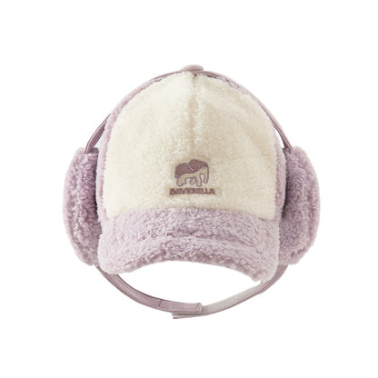 Dave Bella Baby Girl Winter Hat with Removable Earmuffs