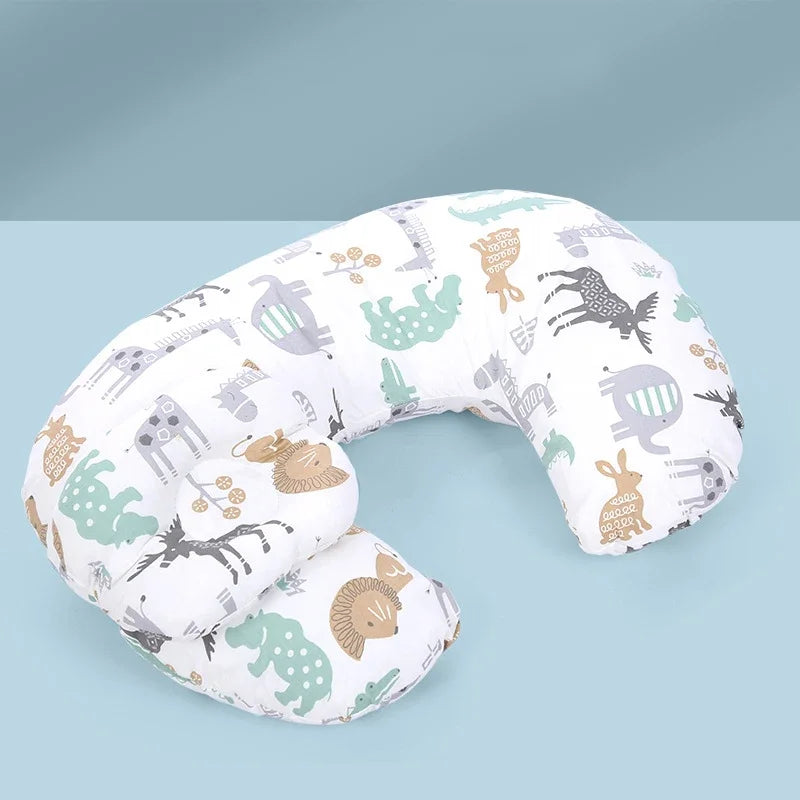 Coussin d'allaitement pour bébé – Coussin en coton respirant pour les mamans