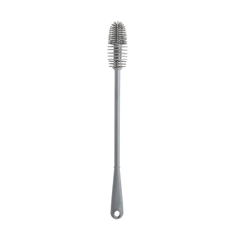 Brosse de nettoyage pour biberons | Brosse en silicone rotative à 360° avec long manche