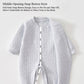 Warm Long-Sleeve Baby Jumpsuit