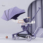 Travel Folding Baby Stroller – Sit & Lie, Four-Wheel Shock Absorbing