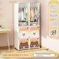 Armoire pliable pour enfants – Rangement en cubes entièrement fermé