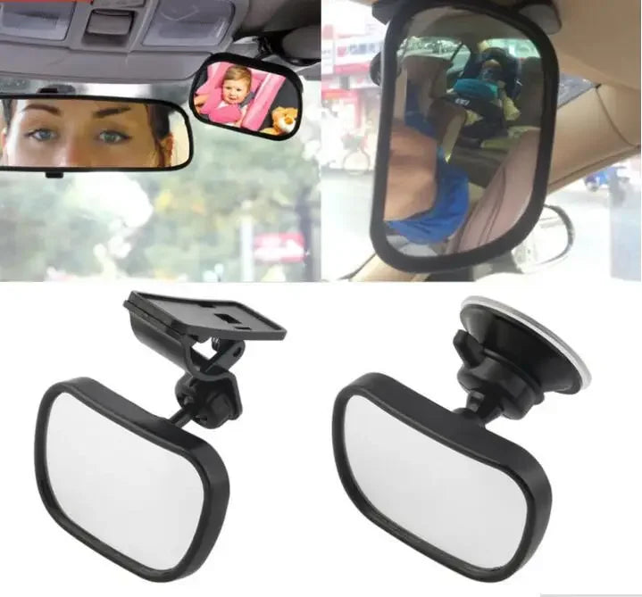 2-in-1 Infant Car Mirror | Rearview Safety for Children