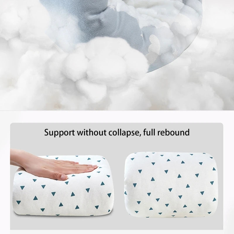 Coussin d'allaitement pour nourrissons et nouveau-nés – Coussin pour bras en coton imprimé