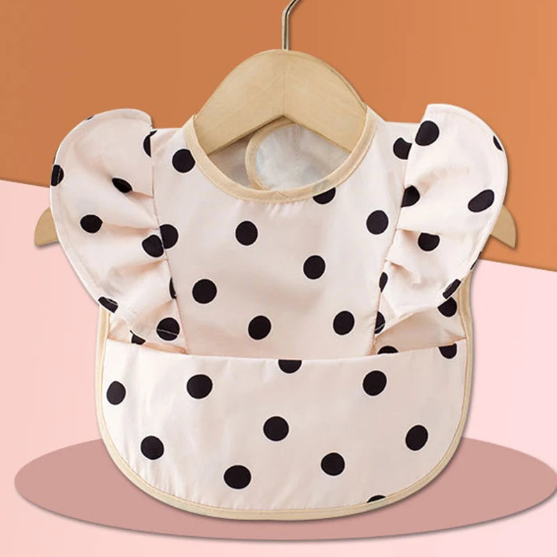 Mess-Proof Waterproof Baby Feeding Apron (0–4Y)