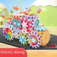 Kit de construction d'engrenages électriques éducatif pour enfants
