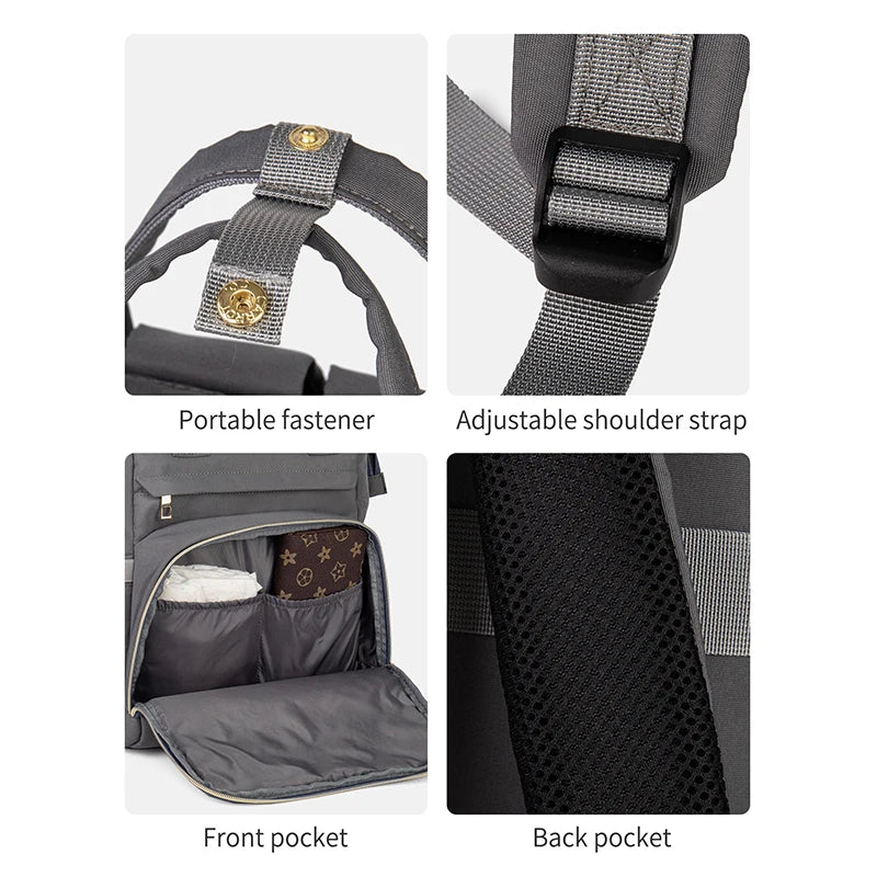 Grand sac à langer imperméable