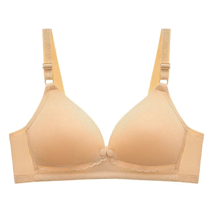 Soutien-gorge d'allaitement invisible – Boutonnage avant pour un soutien optimal.