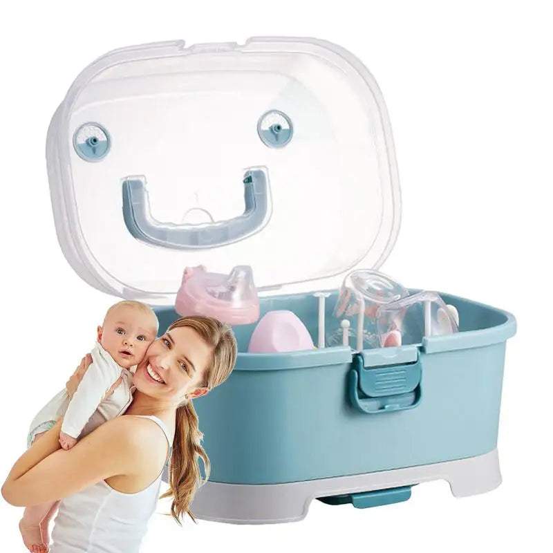 Organisateur de biberons pour tout-petits – Rangement gain de place pour chambre d'enfant
