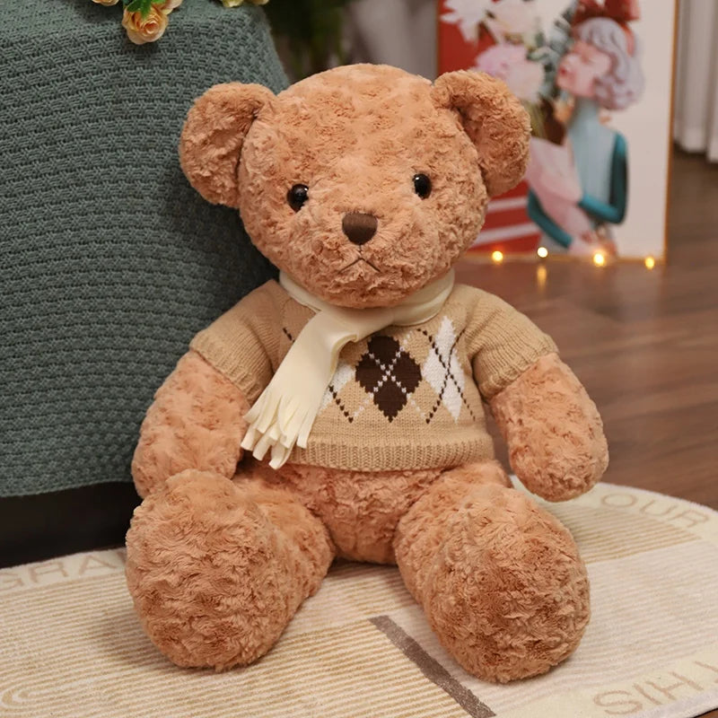 Peluche Ours Mignon – Poupée en Peluche de 50/75 cm