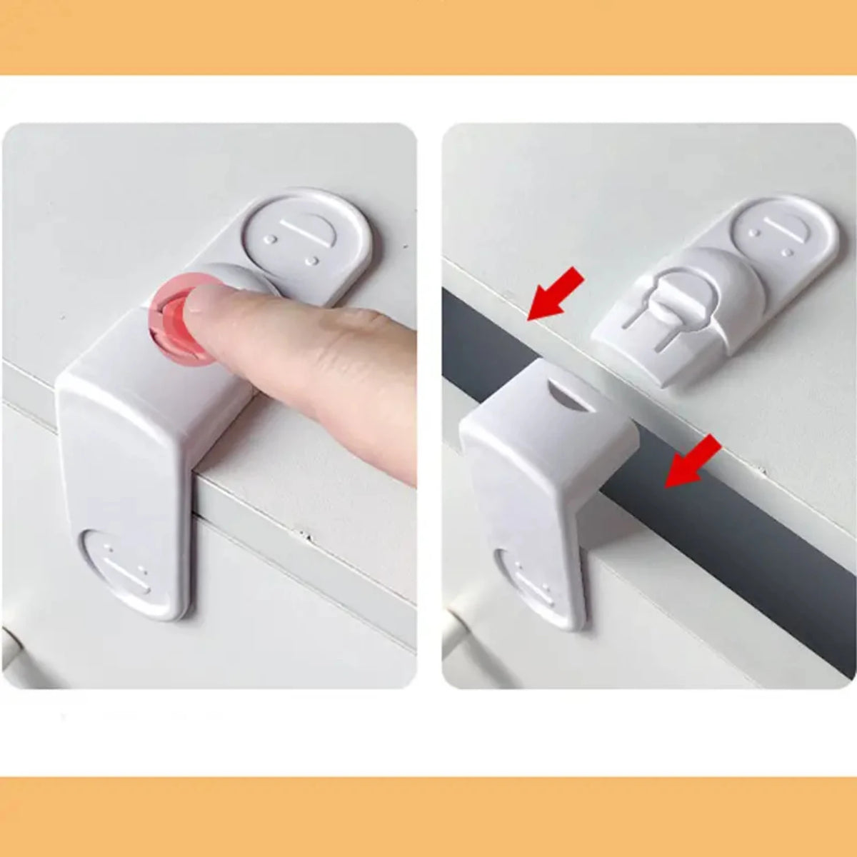Durable Child Safety Lock Cabinet & Fridge Protection