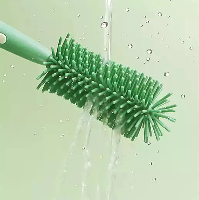 Ensemble de goupillons en silicone pour biberons | Nettoyeurs à tête souple pour tasses et tétines